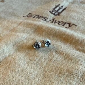 James Avery Sterling Silver Mini Flower Stud Earrings